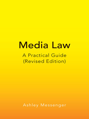 cover image of Media Law